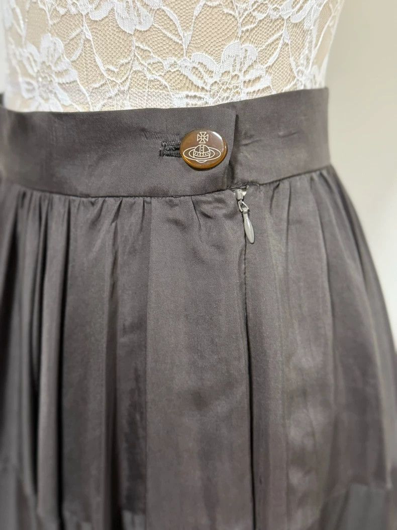 Vivienne Westwood Vivienne Westwood size2 Brown pleated short skirt half dres Size 26" / US 2 / IT 38 - 4 Thumbnail