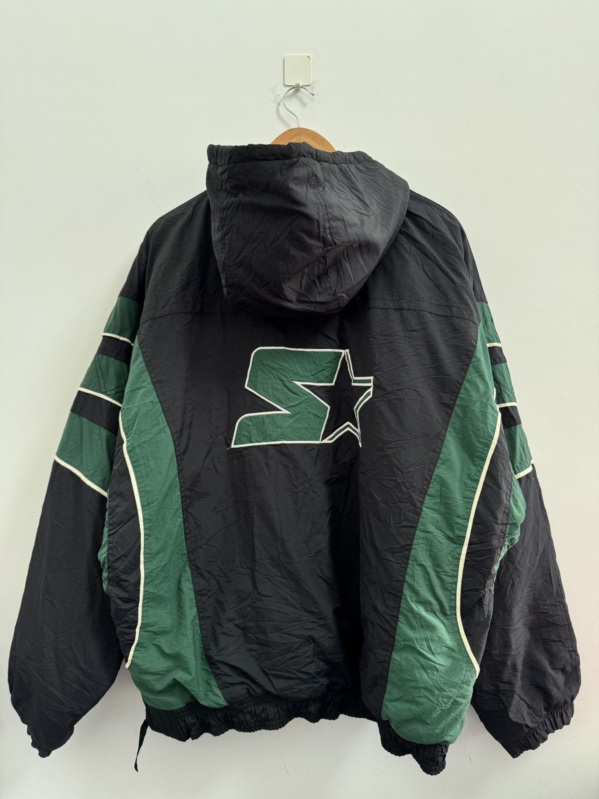 Starter Vintage 90's Starter Big Logo Embroidery Jacket Pullover Size US XL / EU 56 / 4 - 9 Thumbnail