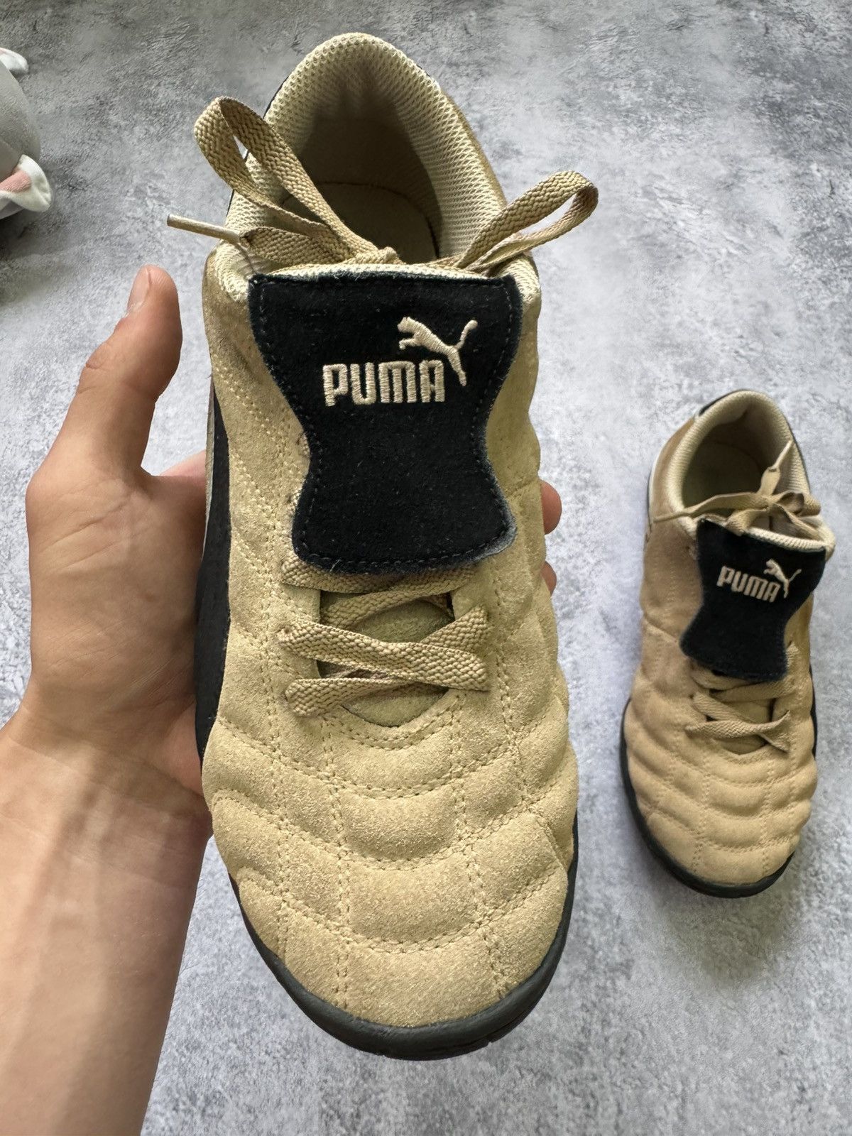 Puma × Vintage Vintage Puma Speedcat Beige Hype Sneakers Streetwear Rare Size US 7.5 / EU 40-41 - 5 Thumbnail