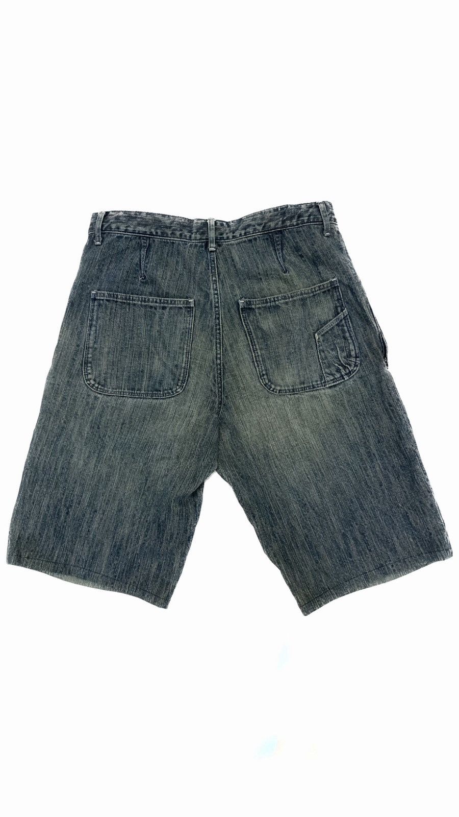 Japanese Brand Bootleg Japan Denim Shorts 🇯🇵 Size US 33 - 7 Thumbnail