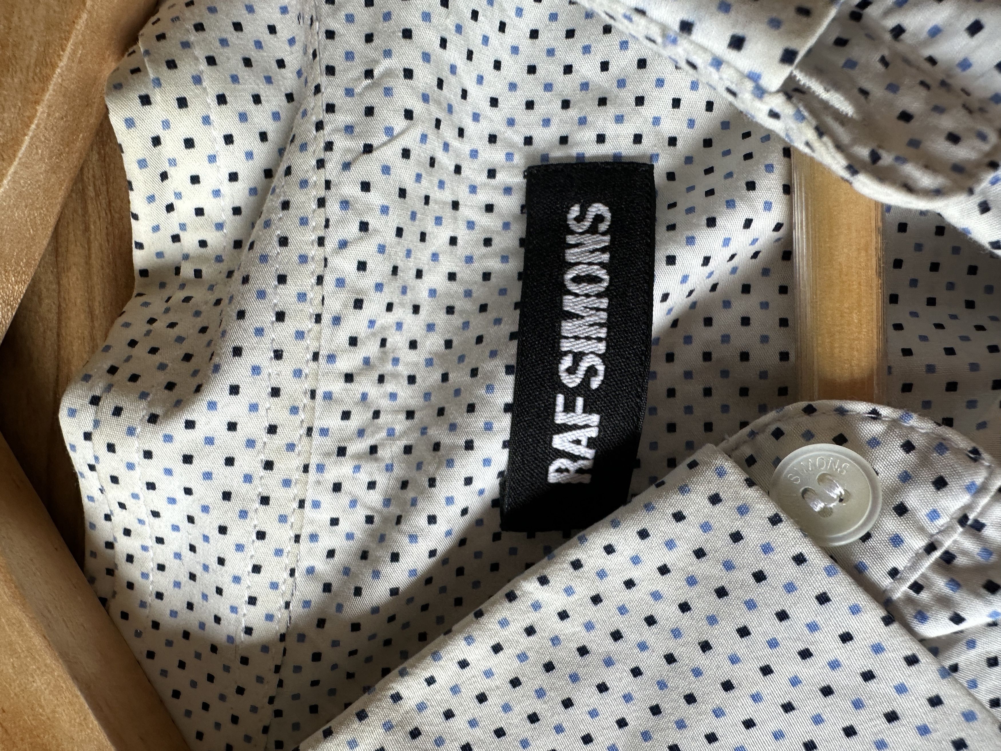 Raf Simons Raf Simons Polka Dot Short Sleeve Button Up Shirt Size US L / EU 52-54 / 3 - 4 Thumbnail