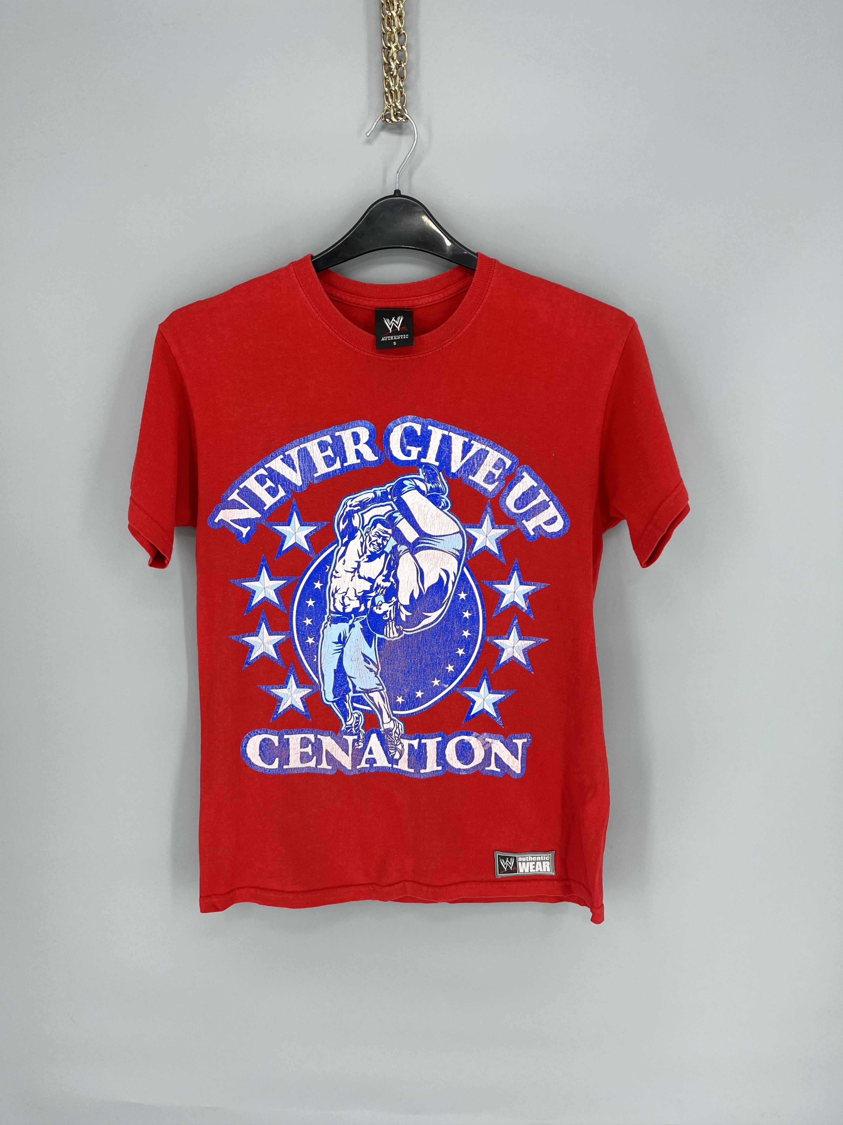 Vintage Vibtage Y2K WWE T-Shirt John Cena Wreslting WWF Travis Size US S / EU 44-46 / 1 - 1 Thumbnail