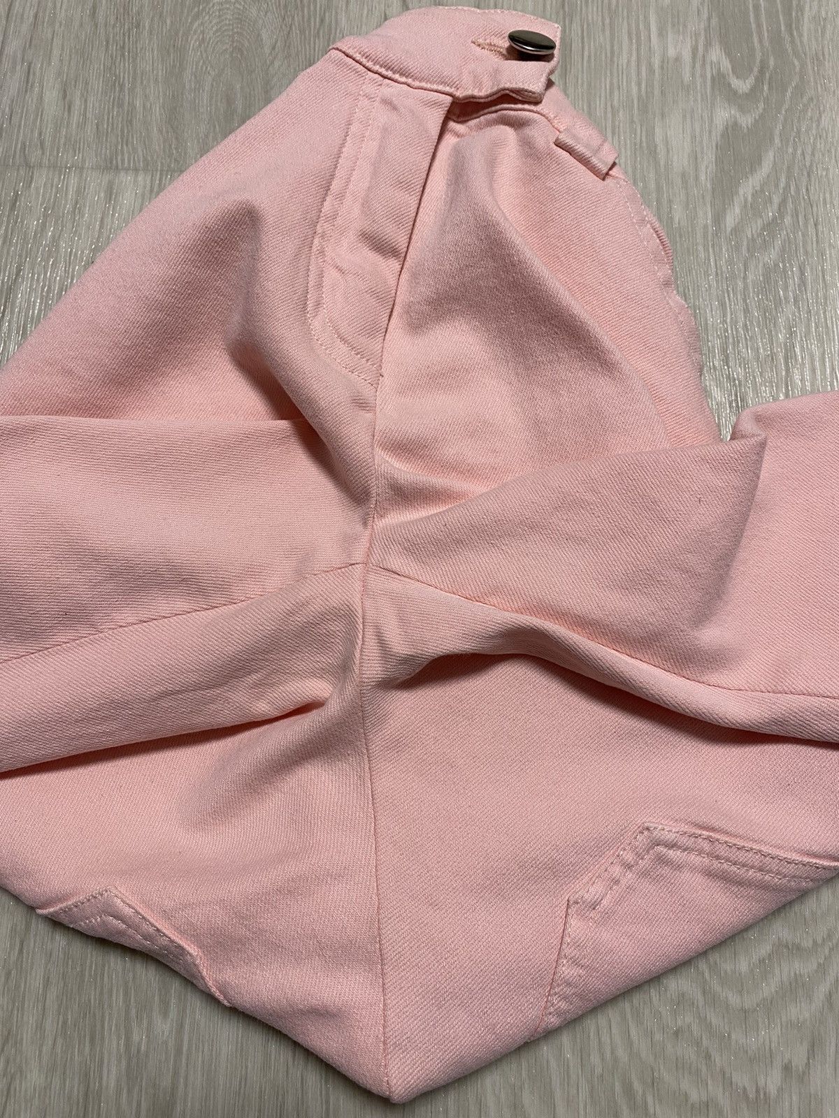 Balenciaga Womens 2012 Balenciaga Pink Slim Stretch Trousers Pant Jeans Size 25" / US 0 / IT 36 - 25 Thumbnail