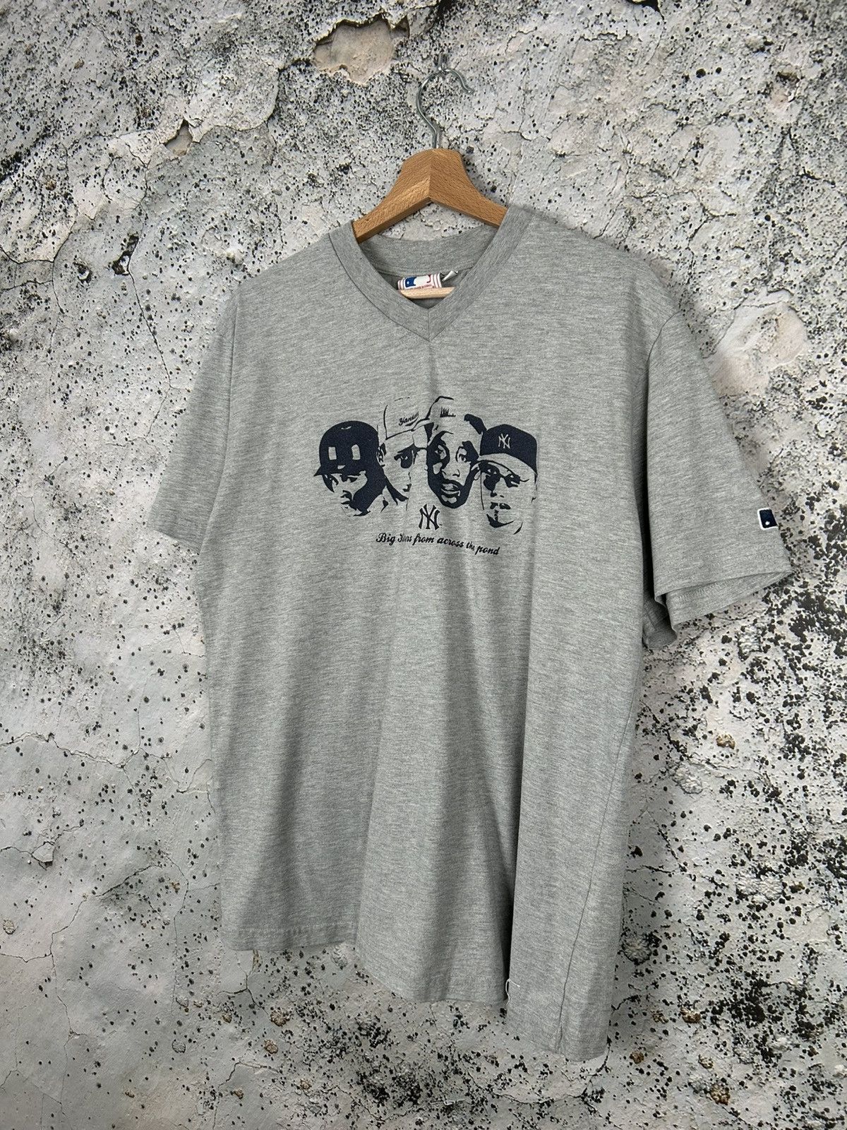 New York Yankees Vintage MLB Rap Tees New York Yankees Baseball Streetwear Size US L / EU 52-54 / 3 - 2 Thumbnail