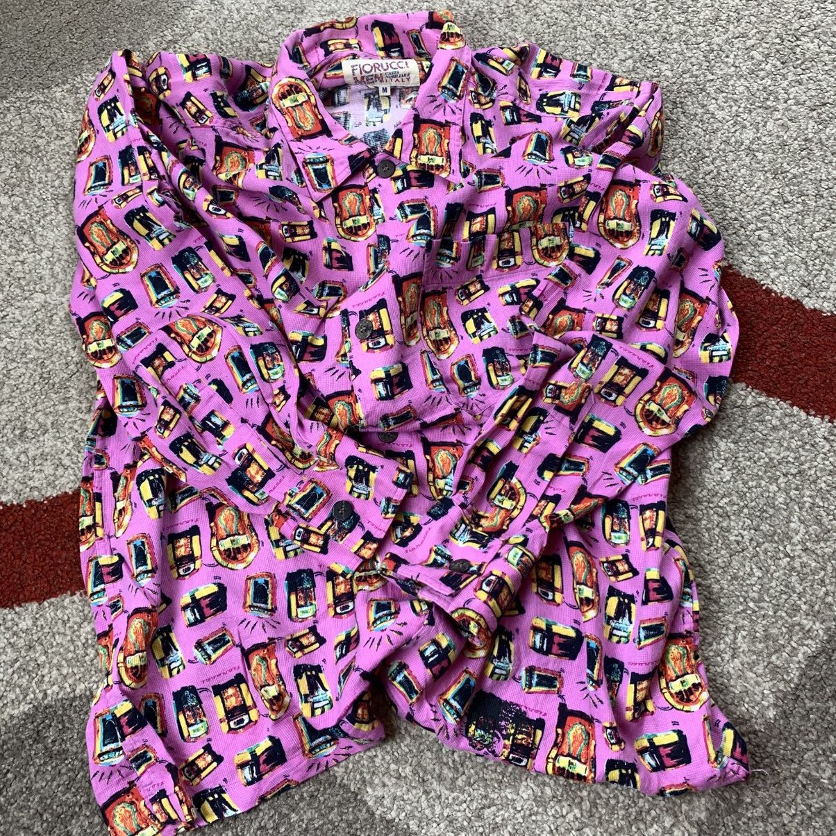 Vintage FIORUCCI Vintage Long Sleeve Shirt Button Up Size US M / EU 48-50 / 2 - 6 Thumbnail