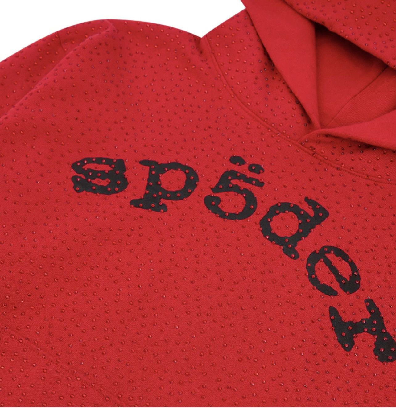 Sp5der × Spyder Sp5der VVS Hoodie rhinestones red Size US S / EU 44-46 / 1 - 3 Thumbnail