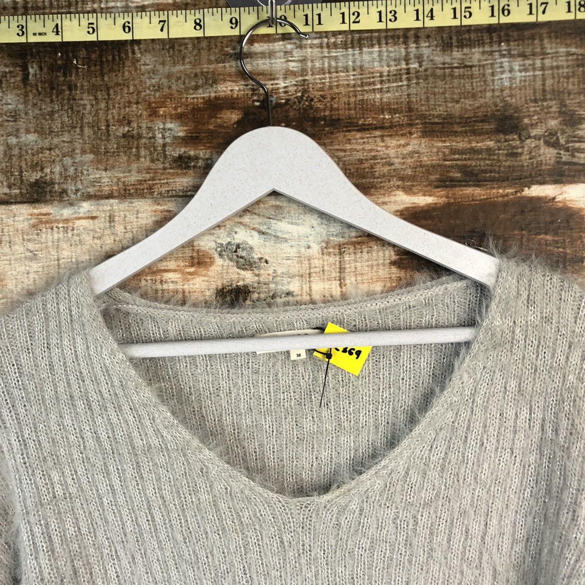 DL Ozoc Grey Mohair Knitwear #C369