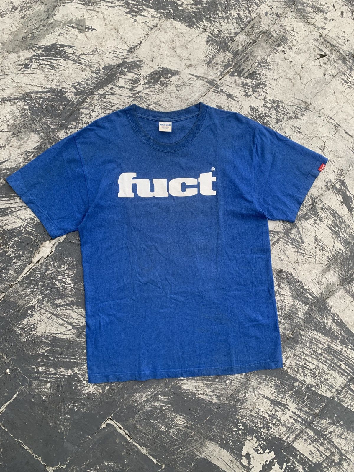 FUCT Vtg FUCT OG Logo Blue Tee Size US L / EU 52-54 / 3 - 1 Thumbnail