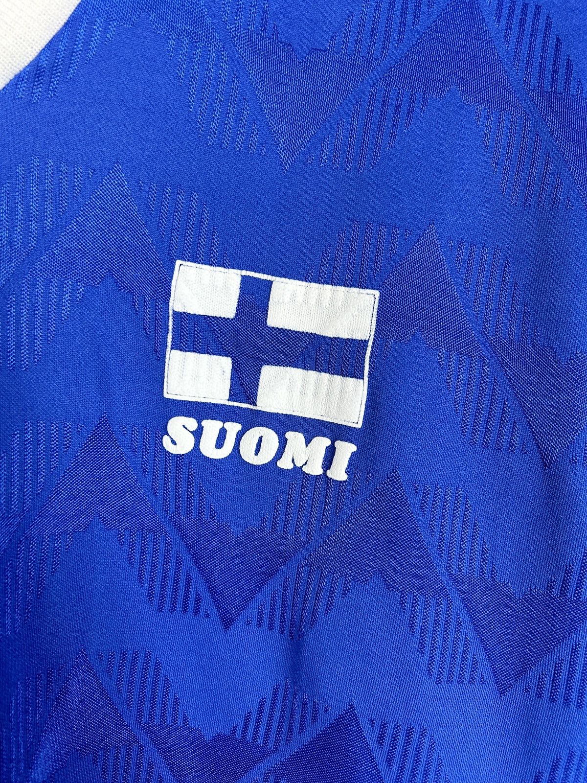 Umbro 90s Umbro Finland Suomi #13 Self Made? Soccer Jersey L Size US L / EU 52-54 / 3 - 3 Thumbnail