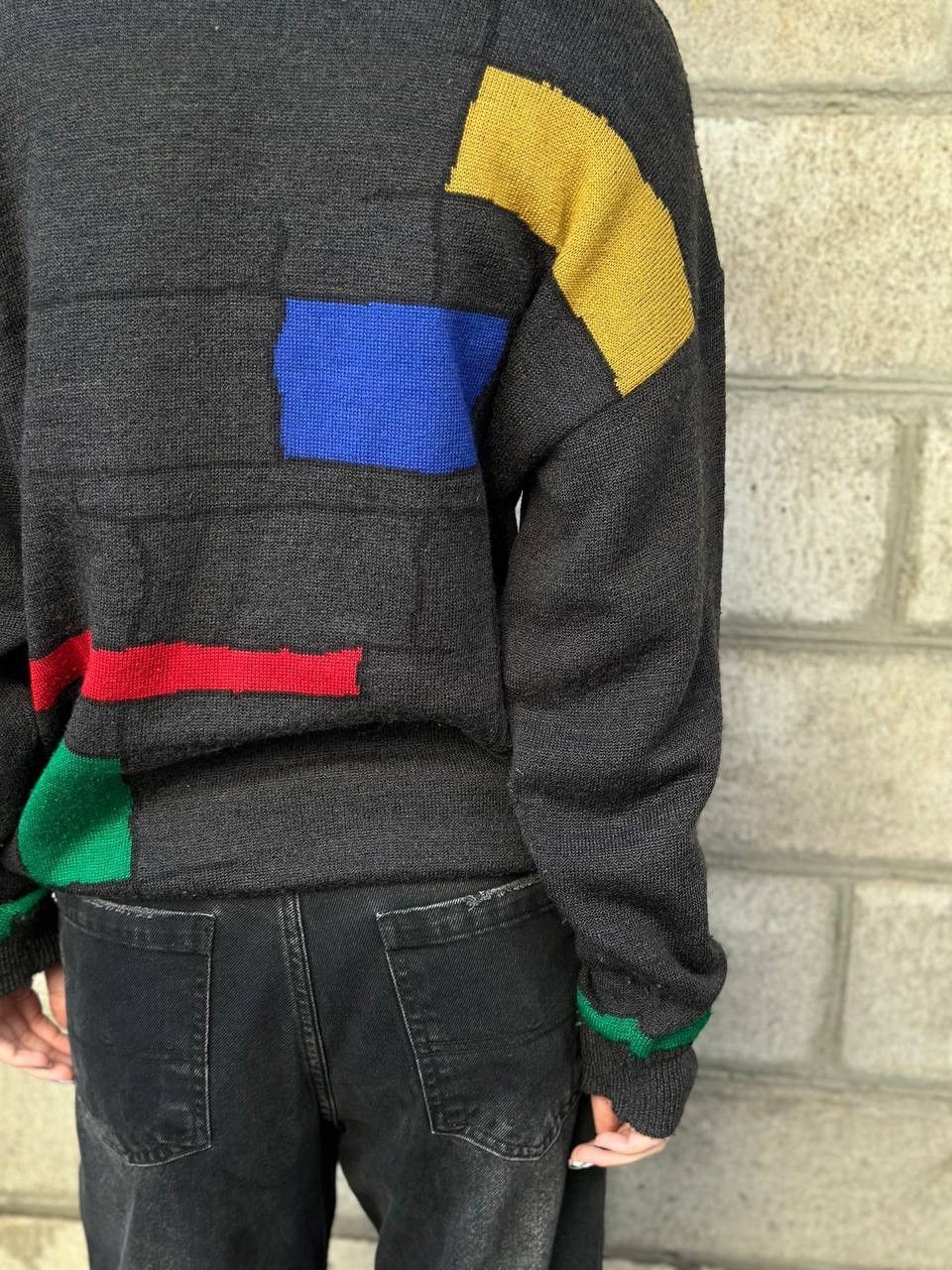 Homespun Knitwear VTG Knit Sweater Size M Old Money Man 00s USA Hype Trend Size US M / EU 48-50 / 2 - 7 Thumbnail