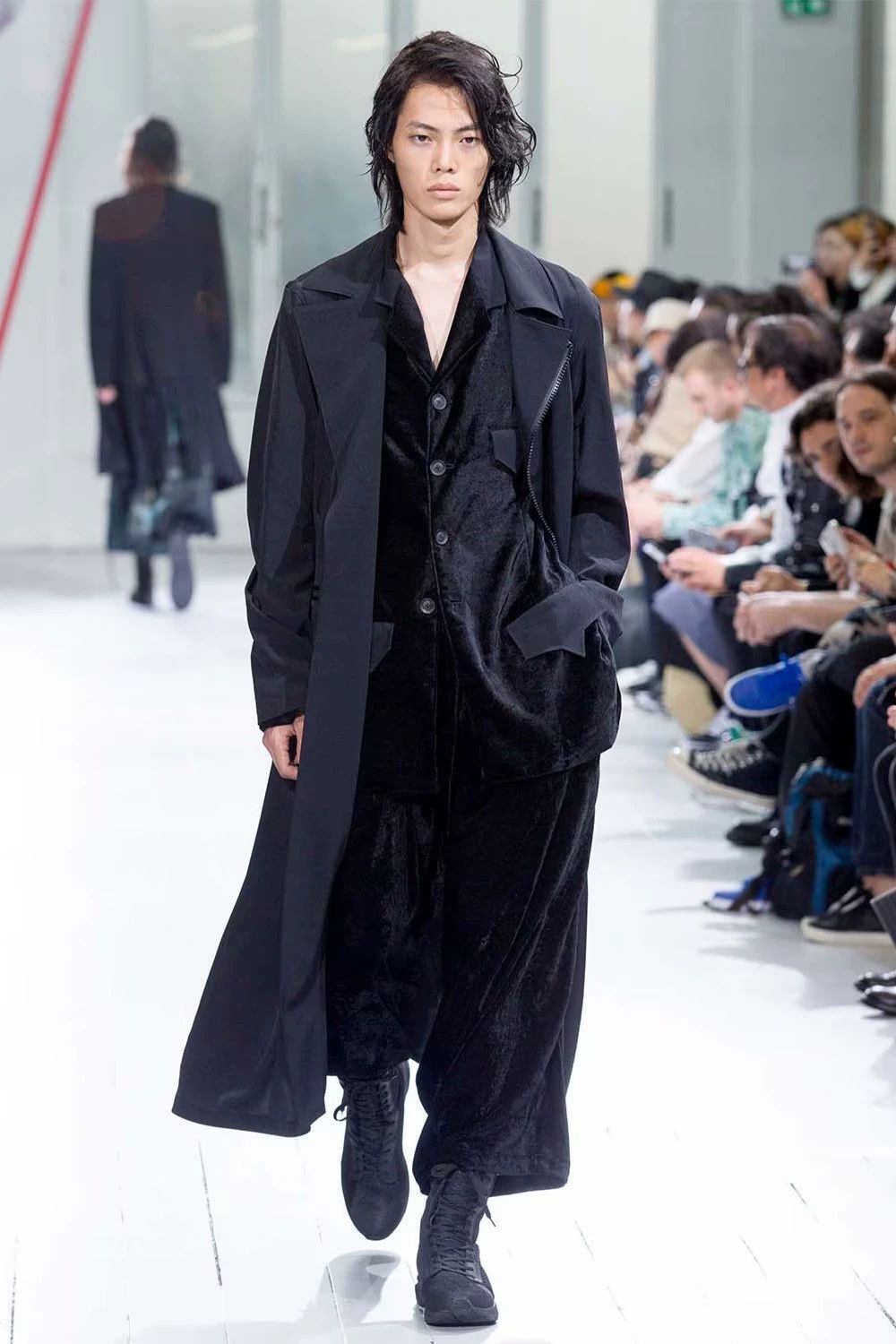 Yohji Yamamoto Yohji Yamamoto 20SS Zipper Wool Biker Coat Size 1 Size US S / EU 44-46 / 1 - 2 Thumbnail