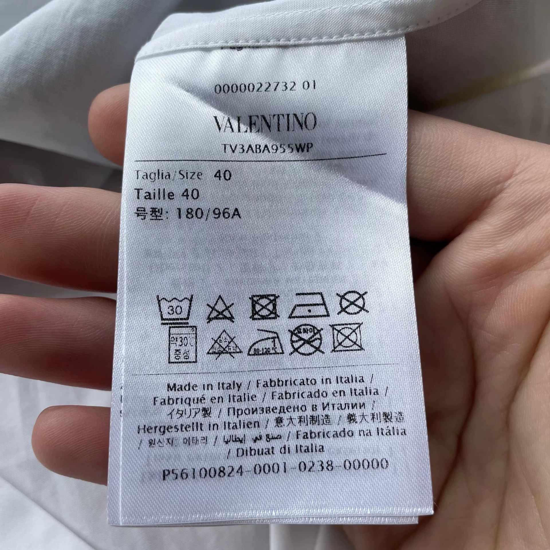Valentino Valentino Astronaut Print Longsleeve Shirt 40 99 New Size US M / EU 48-50 / 2 - 8 Thumbnail