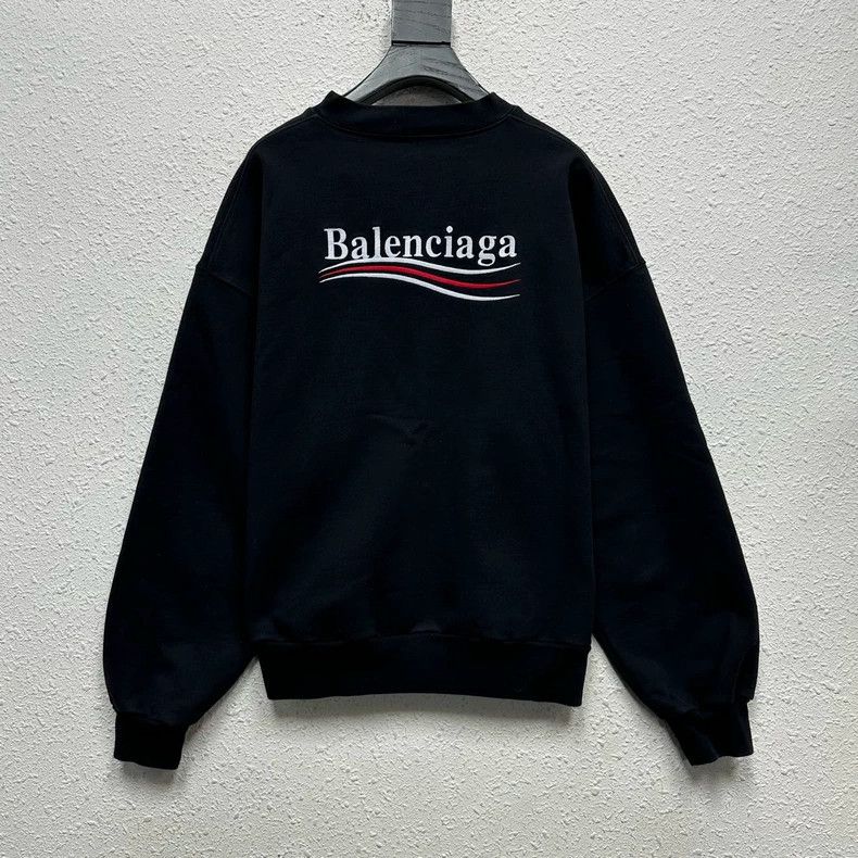 Balenciaga Balenciaga Coke Wave Logo Embroidery Long Sleeve Hoodie Size US L / EU 52-54 / 3 - 2 Thumbnail
