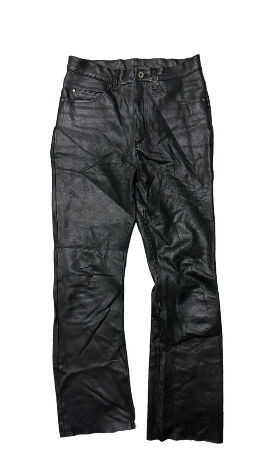 Leather Harley davidson leather pants Size US 30 / EU 46 - 8 Thumbnail