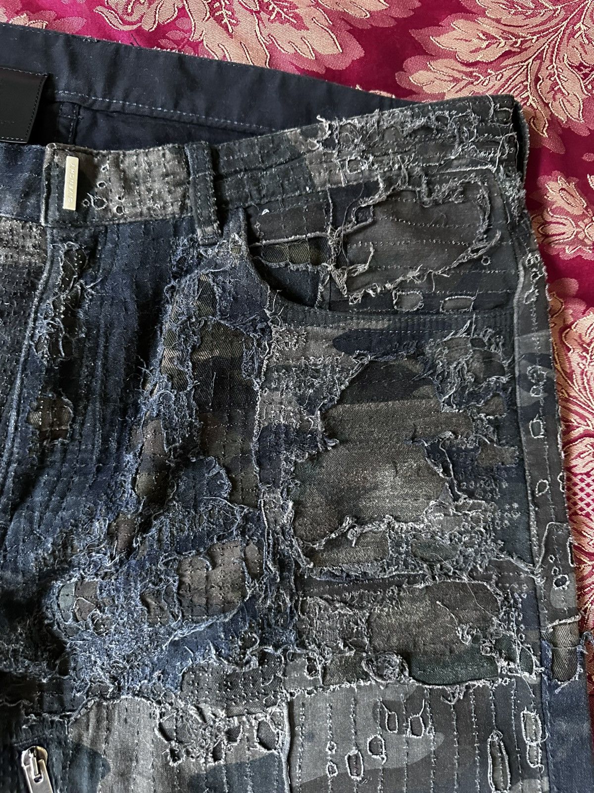 Givenchy Givenchy Boro Camo denim sz38 RARE Size US 38 / EU 54 - 19 Thumbnail