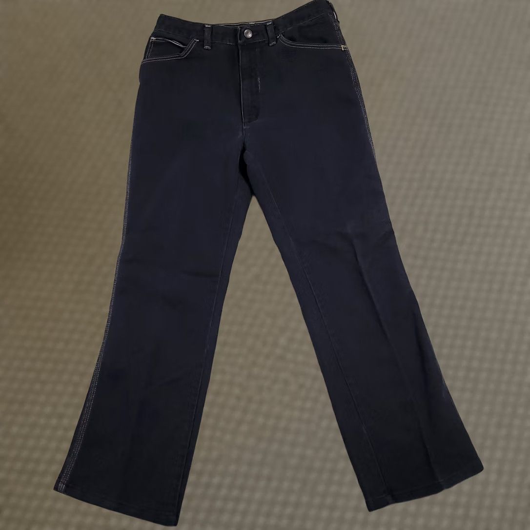 Vintage VINTAGE Sheplers Jeans Mens 30x27.5 Blue Straight Leg Western Cowboy SHBK153 Made USA Jeans Mens 30 BLUE Cowboy 90s Mens Size US 30 / EU 46 - 1 Thumbnail