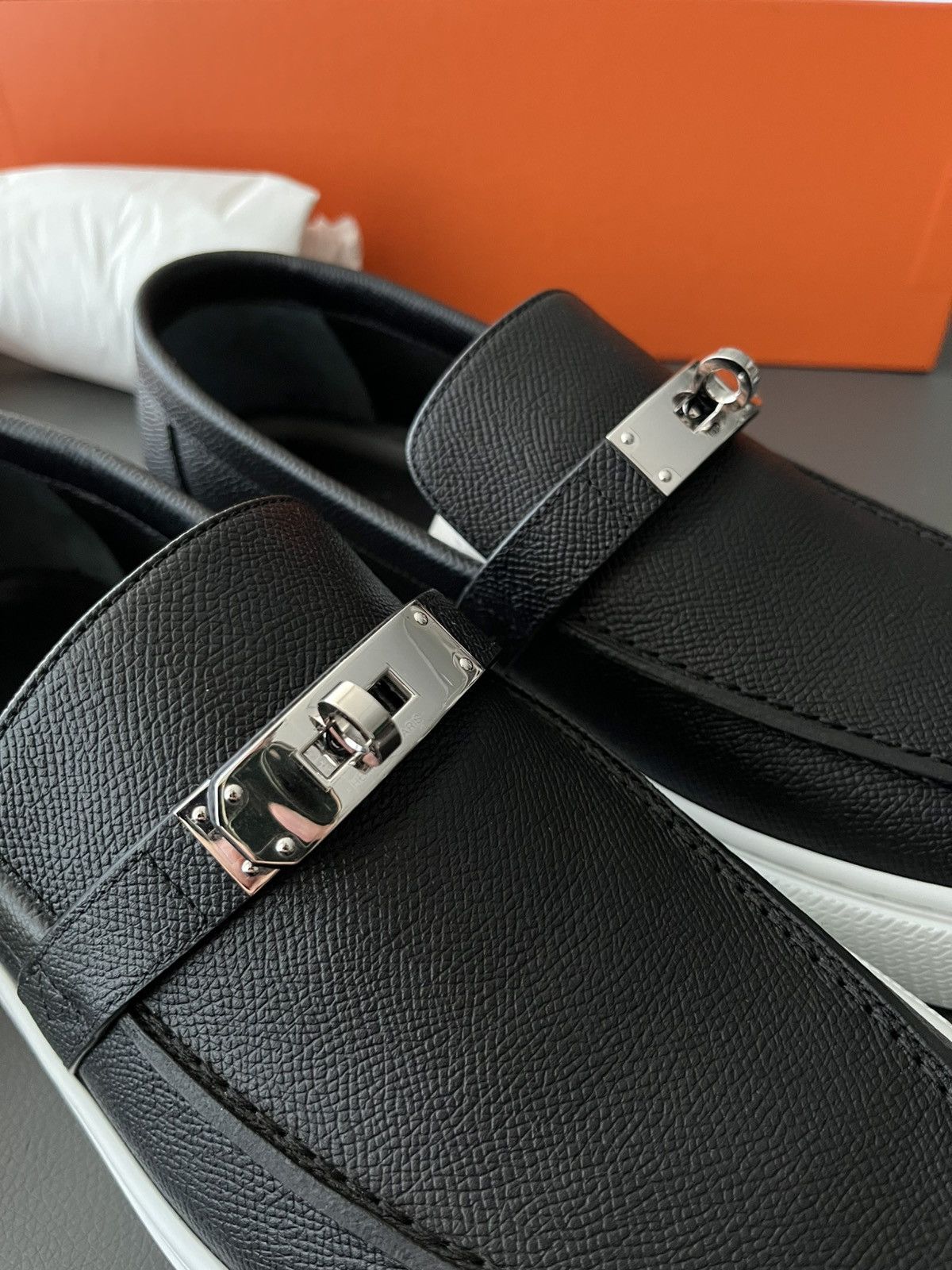 Hermes Iconic Runway Rare Brand New Hermes Kelly Loafer Hermes Iconic Runway Rare Brand New Hermes Kelly Loafer