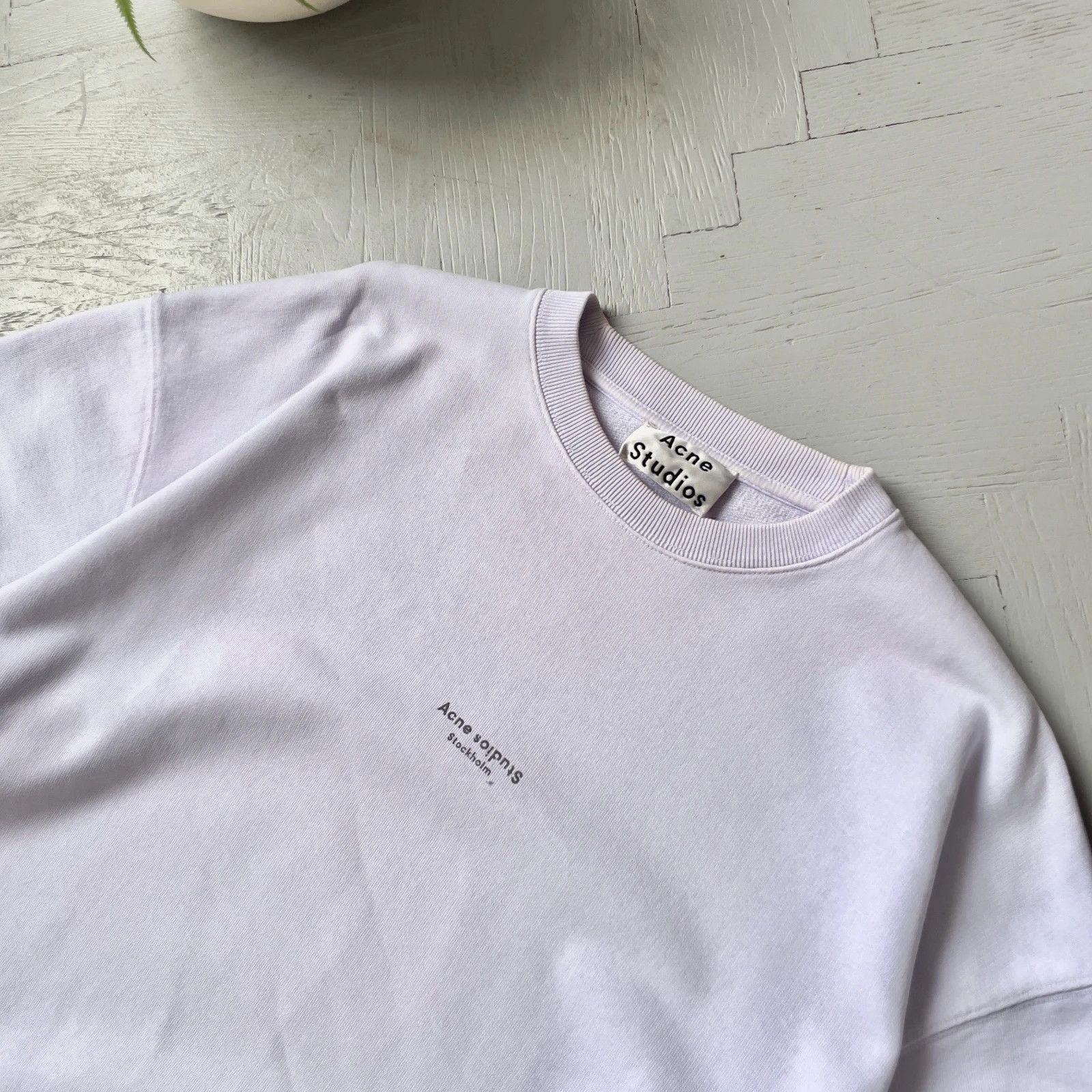 Acne Studios Acne Studios Graphic Logo Liac Sweatshirt Size US M / EU 48-50 / 2 - 4 Thumbnail