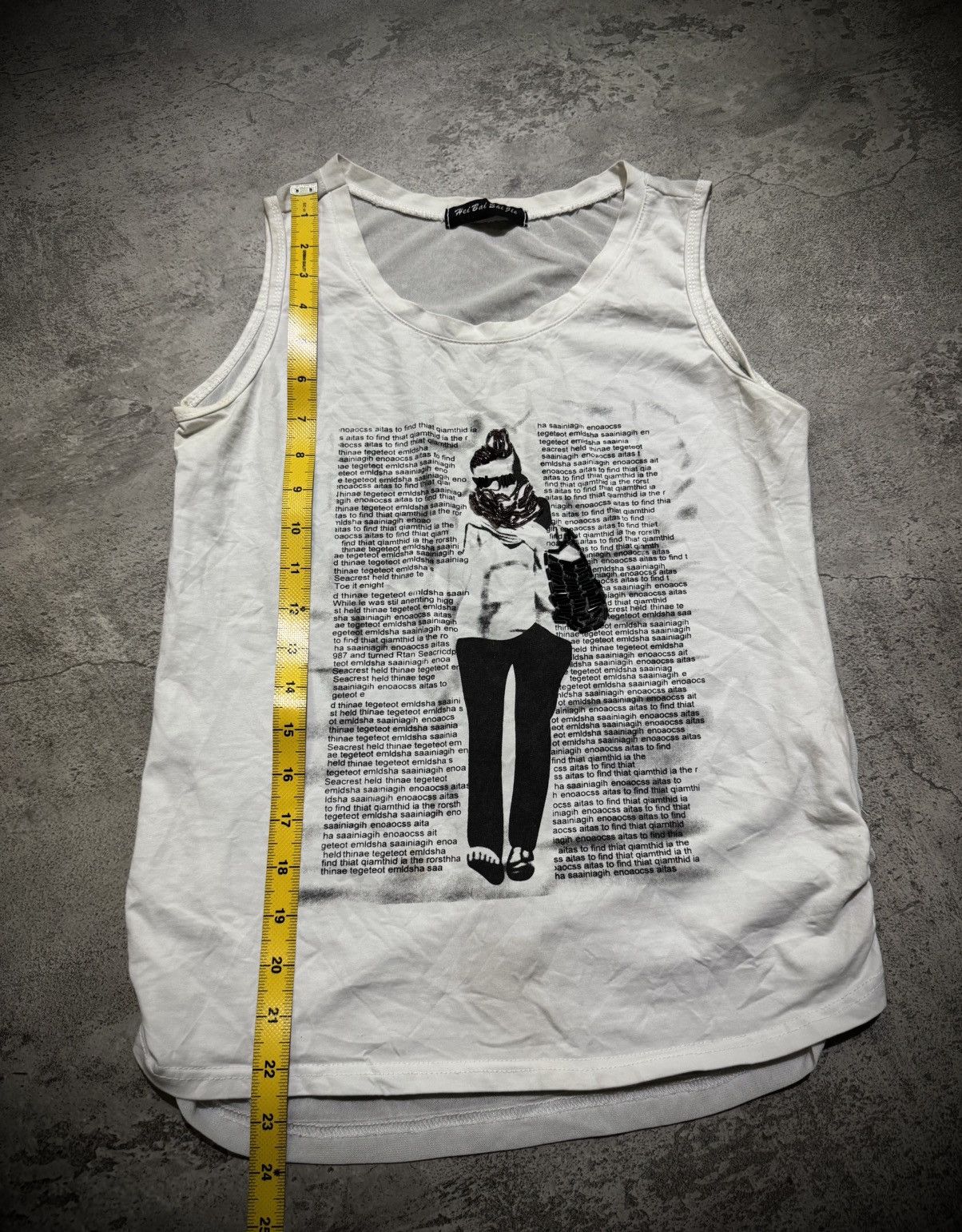 Hysteric Glamour Y2k Hei bai shi jie ifsixwasnine poem tanktop Size S / US 4 / IT 40 - 6 Thumbnail
