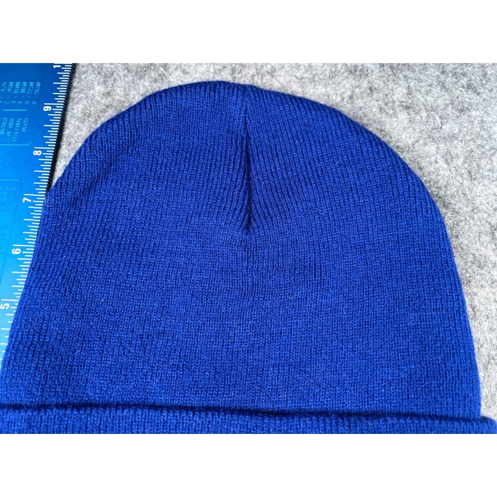 Port & Company VINTAGE United Rentals Beanie Toque Adult One Size Blue Knit Embroidered 100% Acrylic Size ONE SIZE - 3 Thumbnail