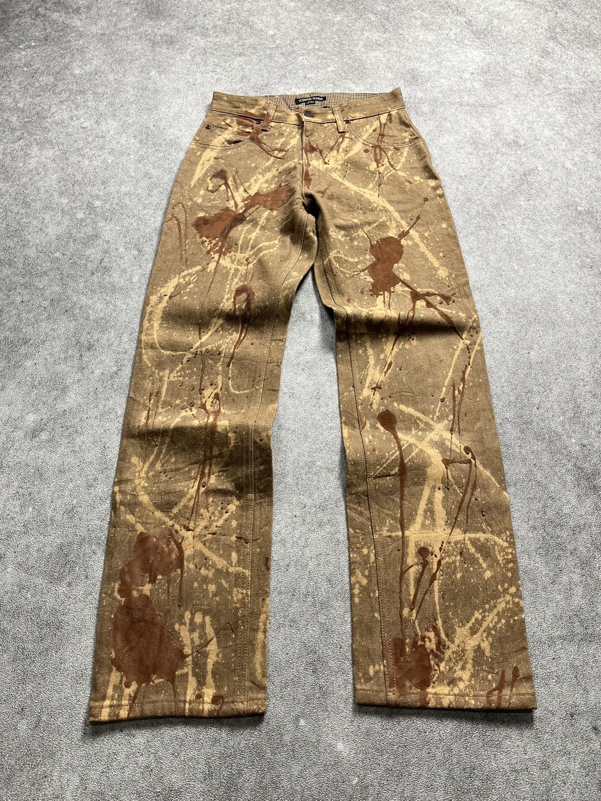 If Six Was Nine × Yasuyuki Ishii × Yoshiyuki Konishi Yoshiyuki Konishi Ficce Uomo Splash Pants Size US 27 - 2 Thumbnail