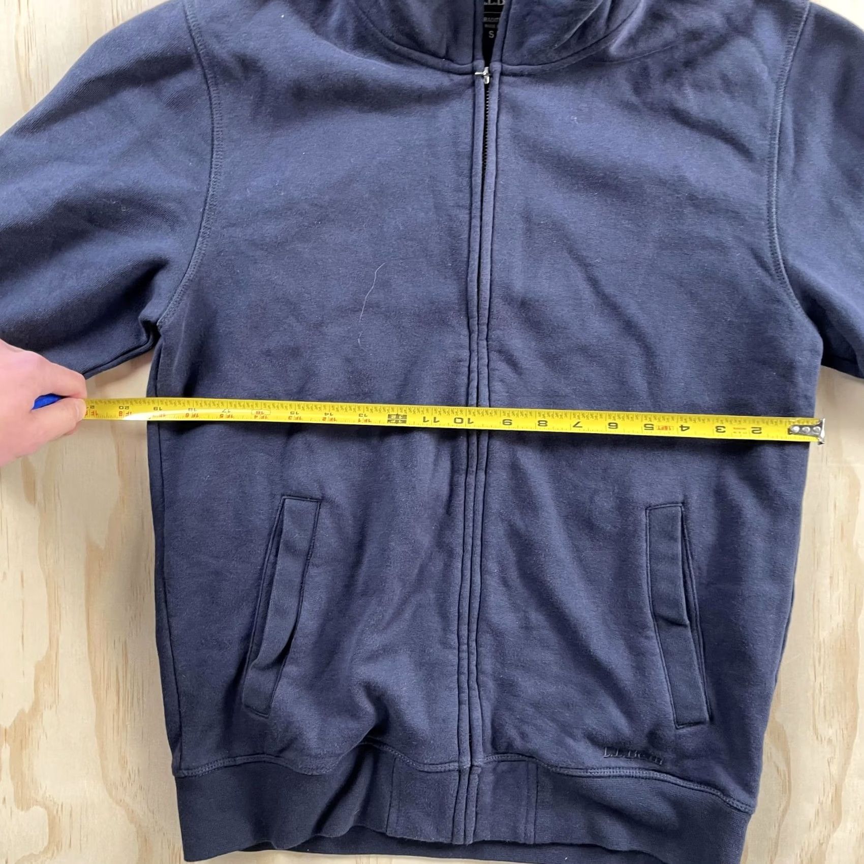 Vintage L.L. Bean Sweatshirt Mens Small Blue Fleece Full Zip Mock Neck Classic Size US S / EU 44-46 / 1 - 4 Thumbnail