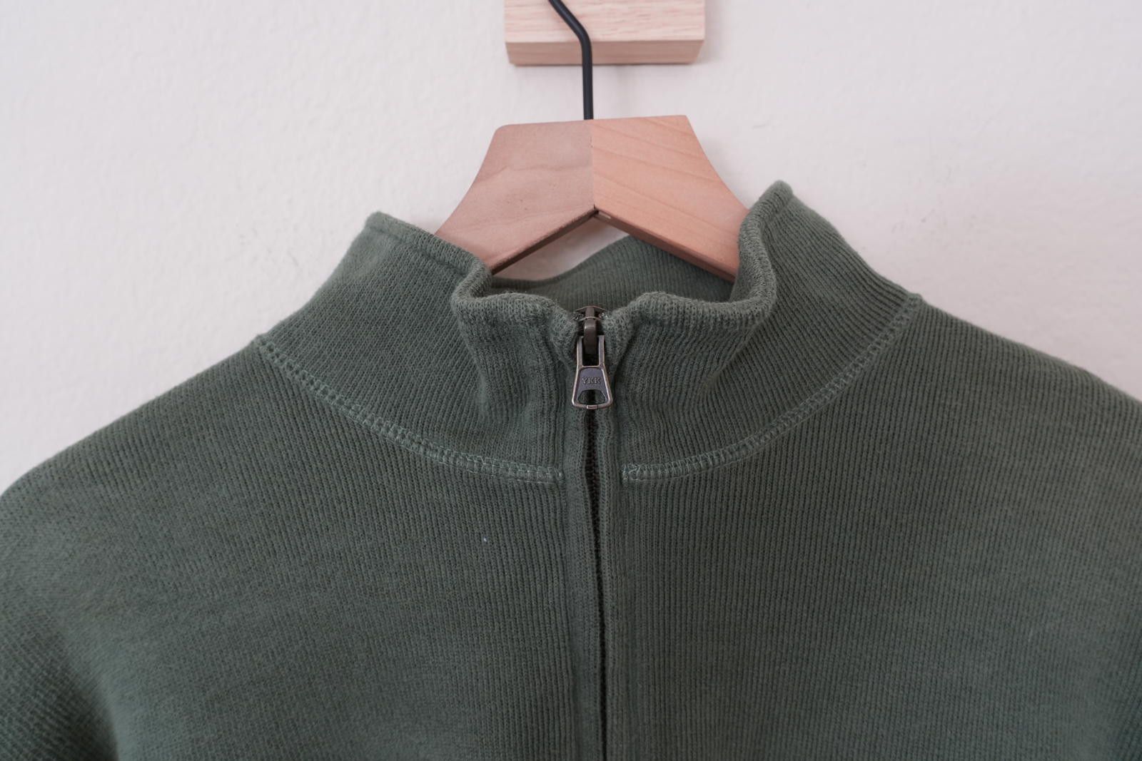 Pendleton Pendleton Sweater Men's L Green 1/4 Zip Cotton Size US L / EU 52-54 / 3 - 3 Thumbnail