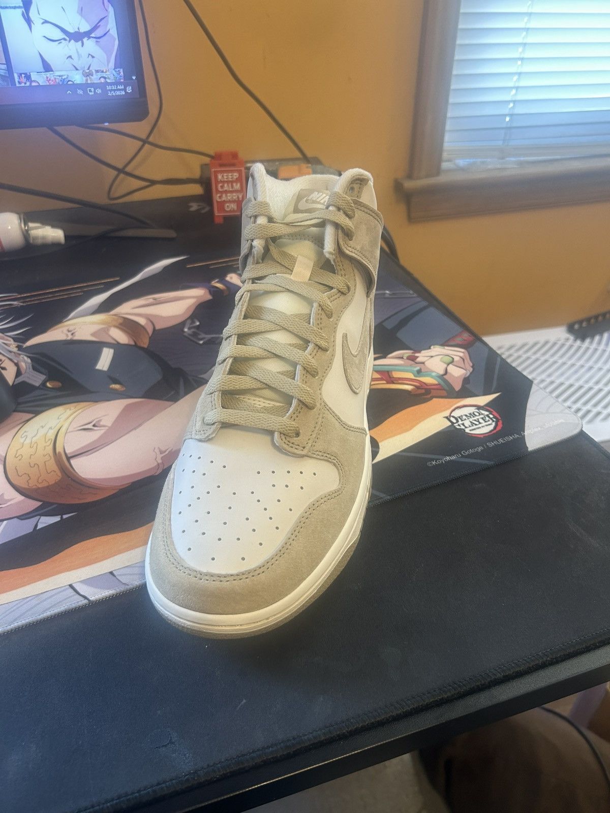 Nike Nike dunk high tan white Size US 10.5 / EU 43-44 - 3 Thumbnail