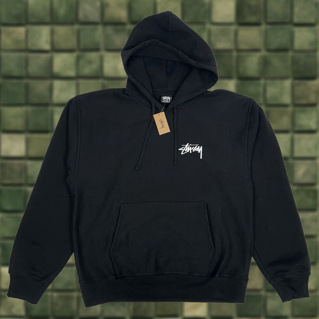 Vintage VINTAGE Stussy 8 Ball Fade Hoodie Eight Ball Stüssy Graphic Sweatshirt XL BLK Size US XL / EU 56 / 4 - 1 Thumbnail