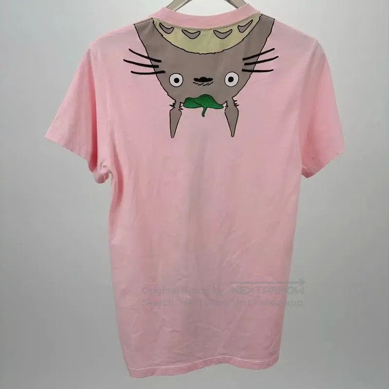 Loewe Loewe Pink T-Shirt with Totoro Design . Size S / US 4 / IT 40 - 2 Thumbnail