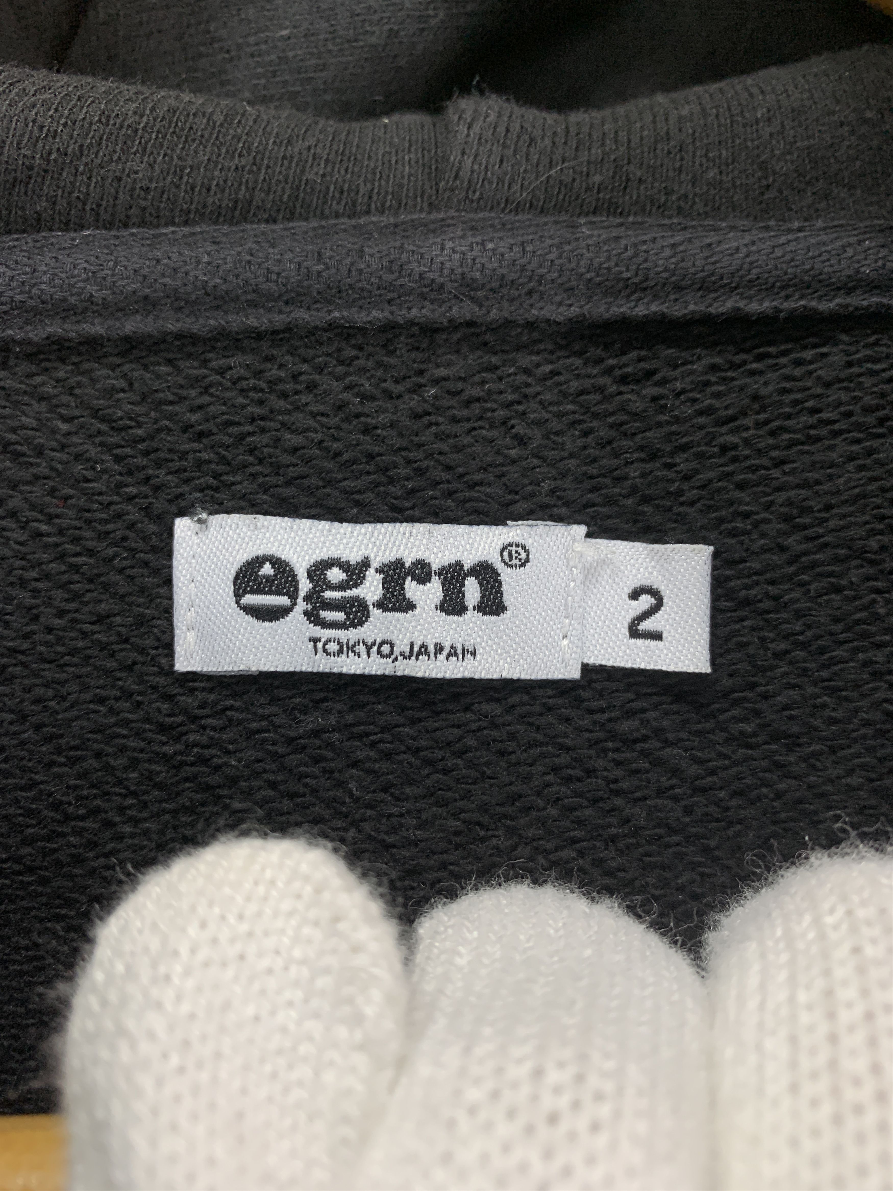 GRN GRN TOKYO Single Pocket Hoodie Pullover #2242/20 Size US S / EU 44-46 / 1 - 7 Thumbnail