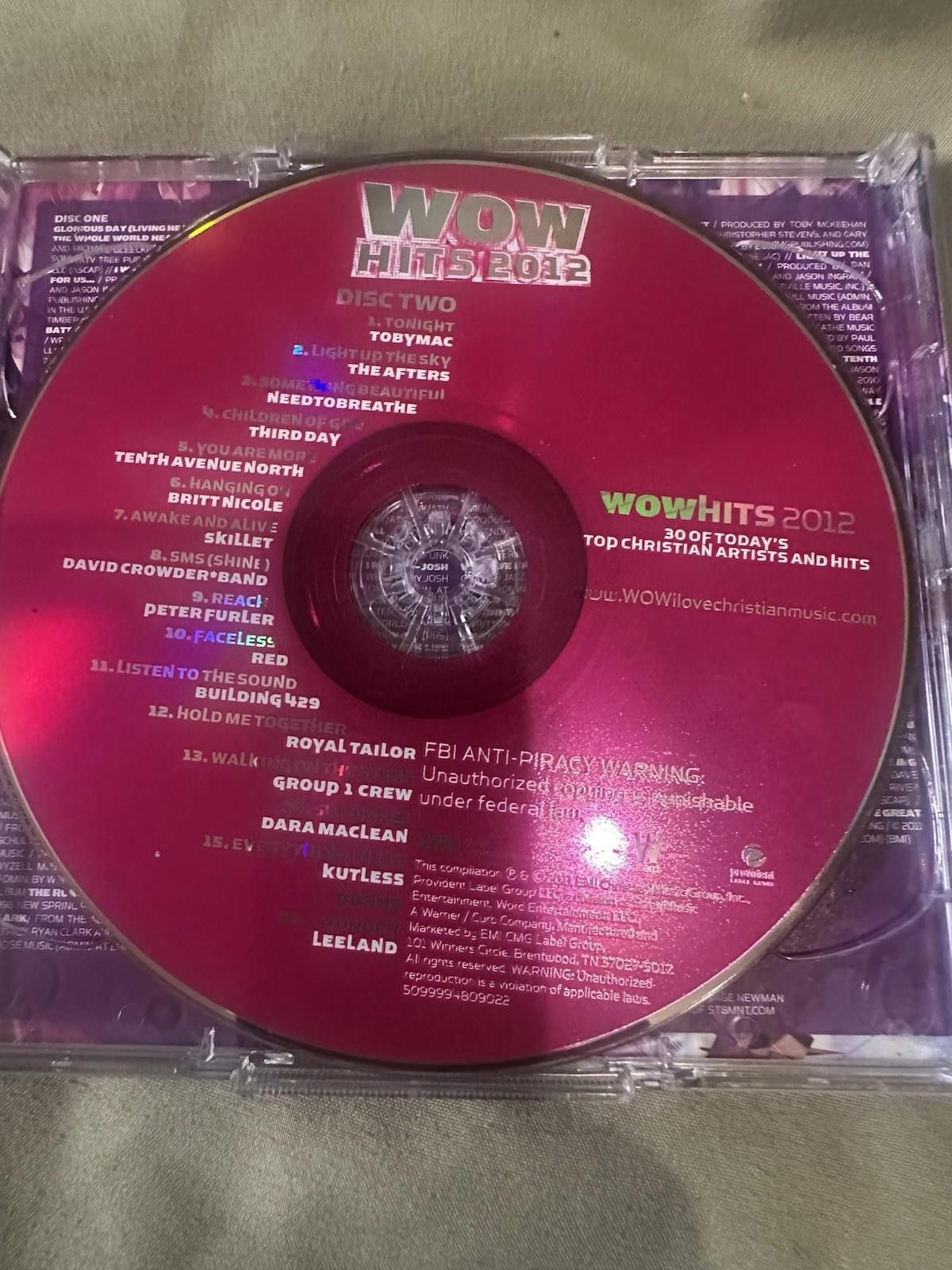 Designer Wow Hits 2011 by Various Artist CD Christian Music Size ONE SIZE - 6 Thumbnail