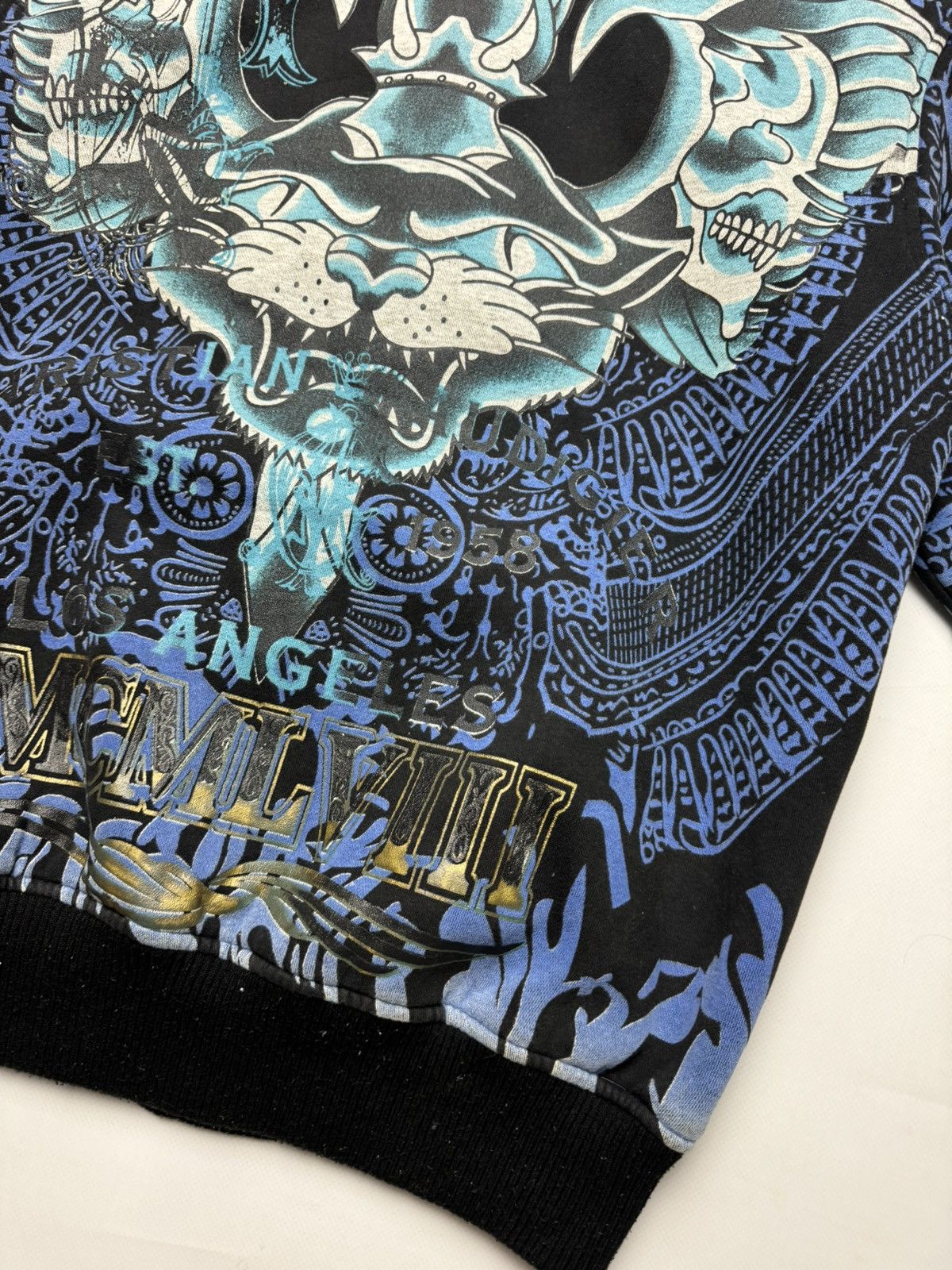 Christian Audigier × Ed Hardy × Vintage Christian Audigier Ed hardy y2k vintage hoodie Big logo Size US M / EU 48-50 / 2 - 16 Thumbnail