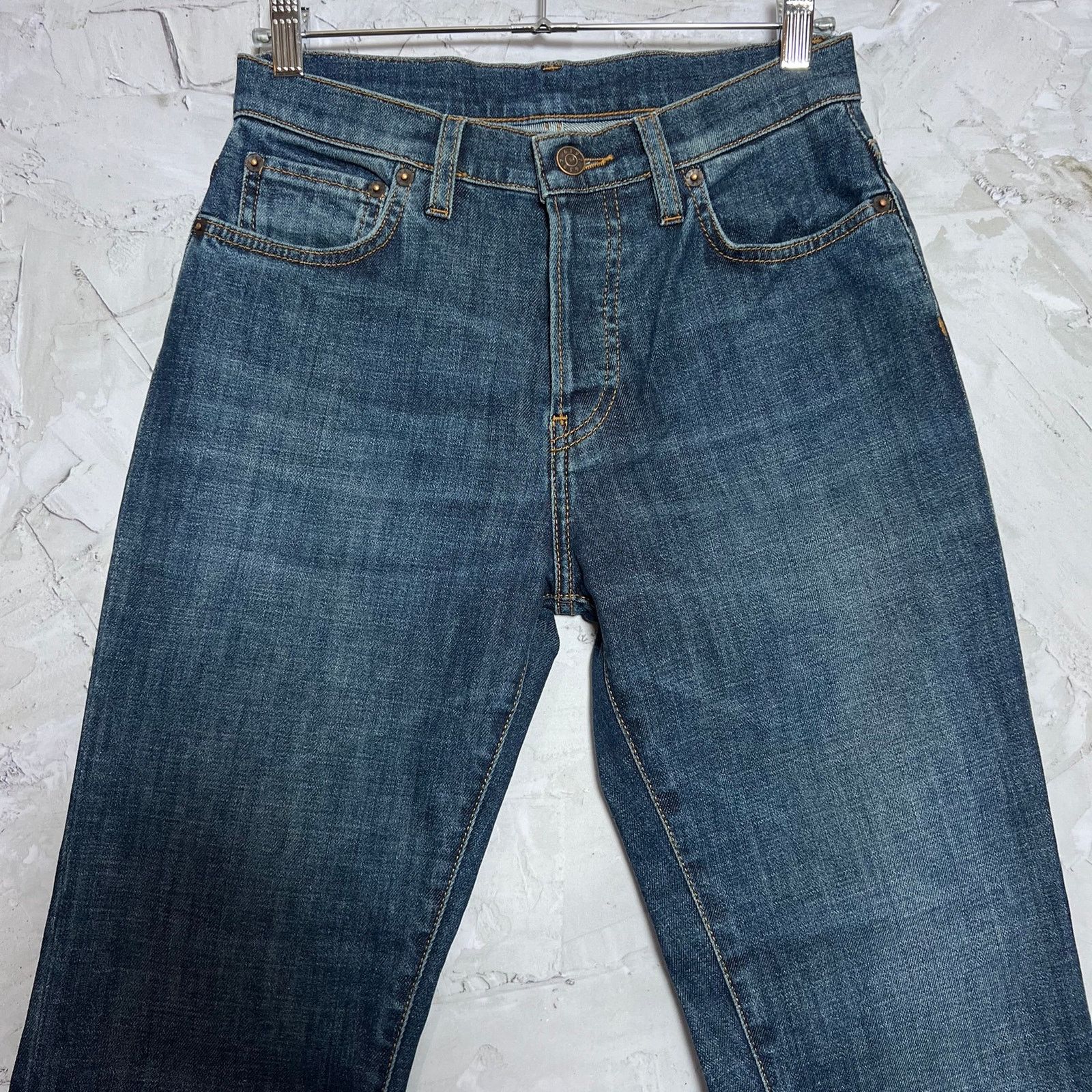 6397 6397 Straight Leg 495 Jeans Dark Blue Button Fly Size 25 Size 25" / US 0 / IT 36 - 6 Thumbnail