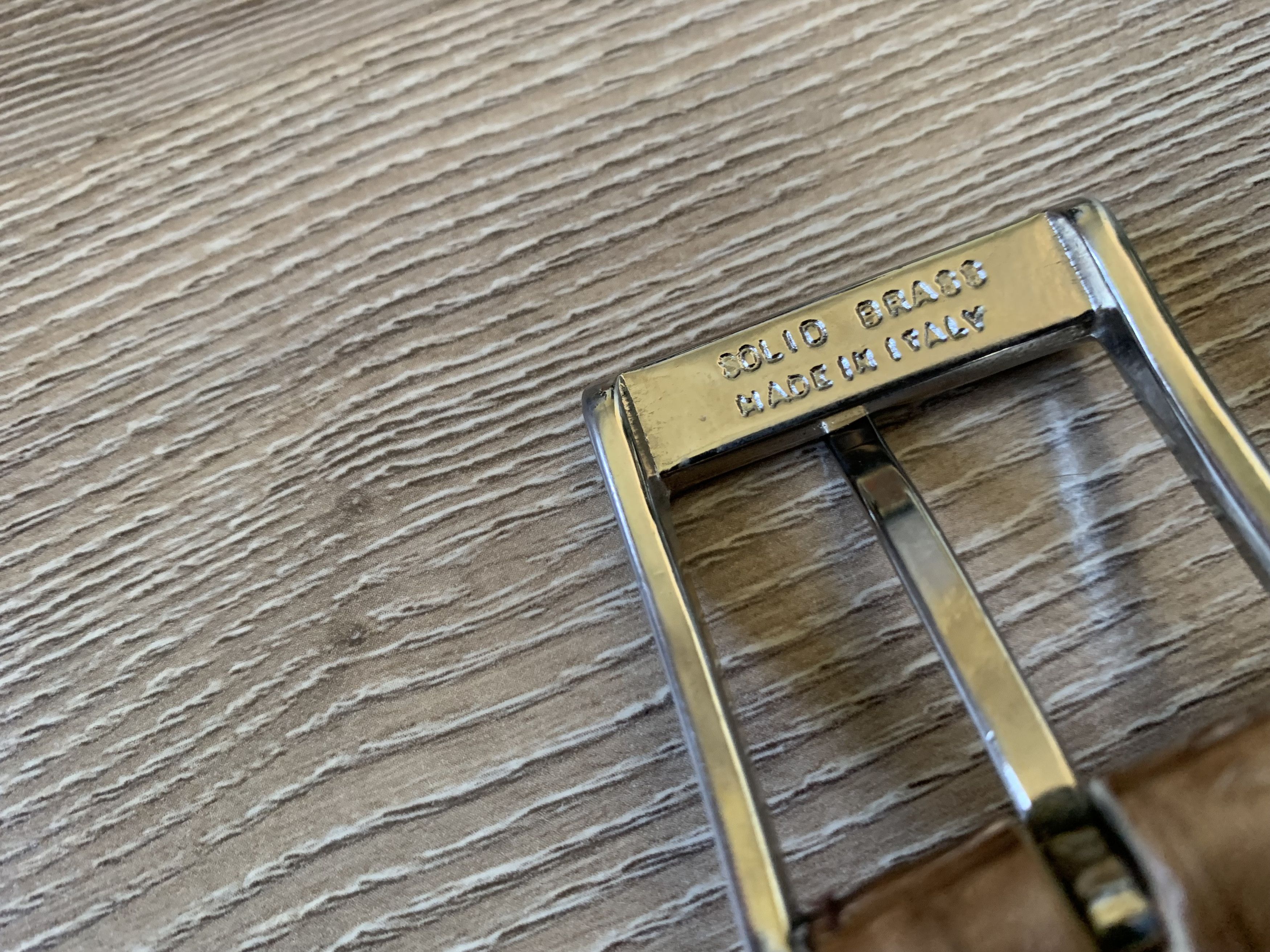 Ermenegildo Zegna Vintage Ermenegildo Zegna Real Crocodile Leather Belt Size 32 - 5 Thumbnail