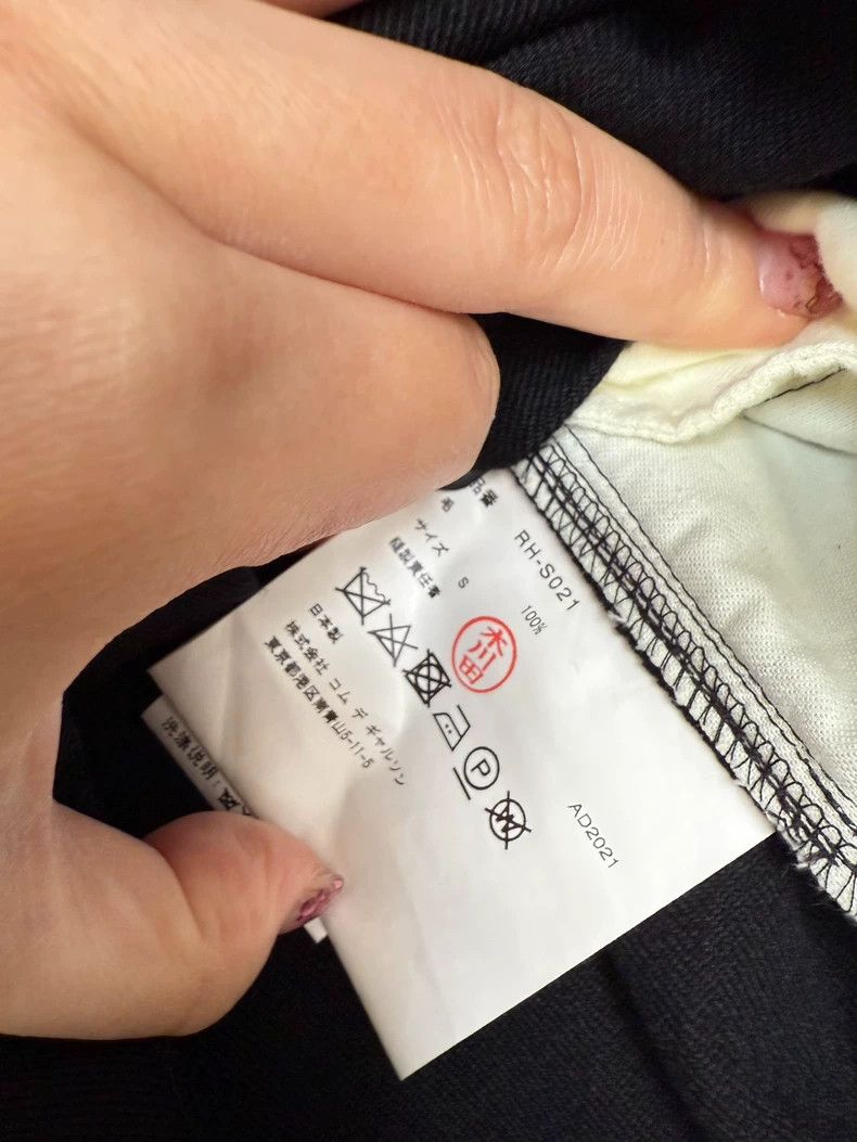 Comme des Garcons Comme Des Garcons size S Wool pleated skirt black Size 25" / US 0 / IT 36 - 4 Thumbnail