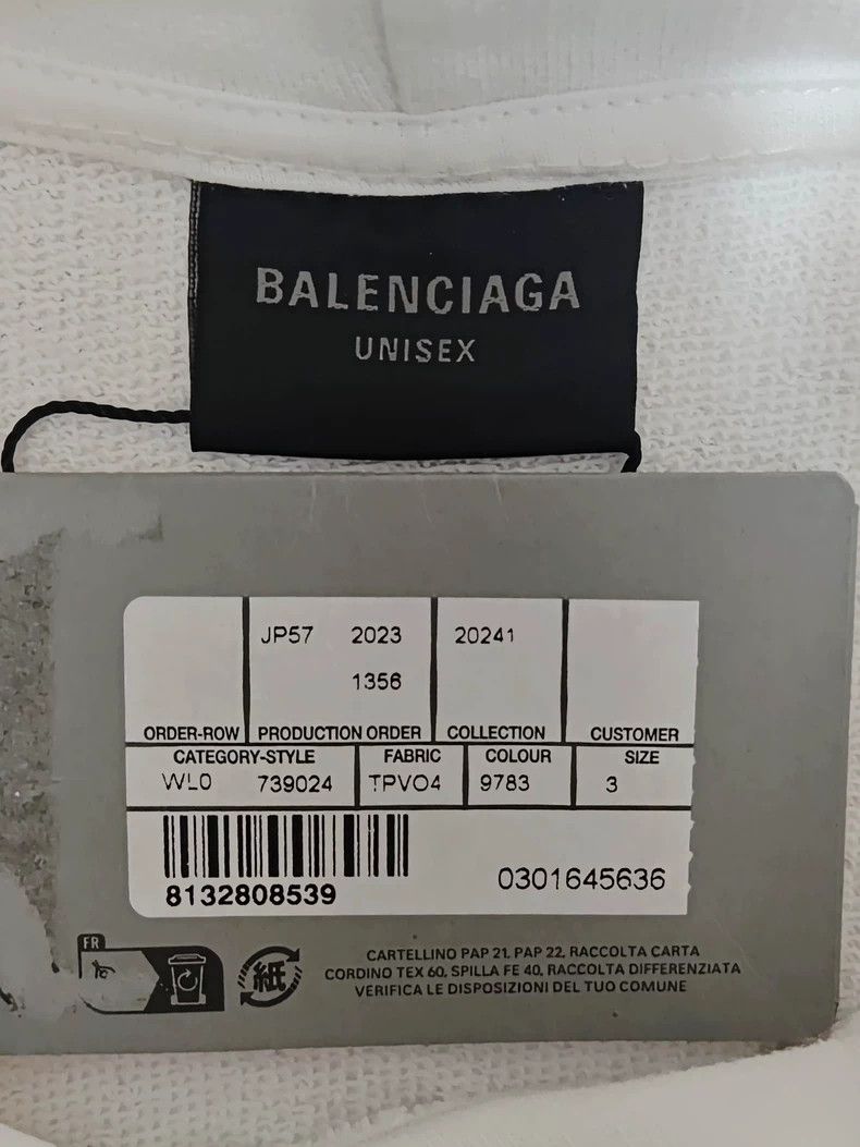 Balenciaga Balenciaga size 3 24 FW dragon flame metal hooded sweatshir Size US M / EU 48-50 / 2 - 5 Thumbnail
