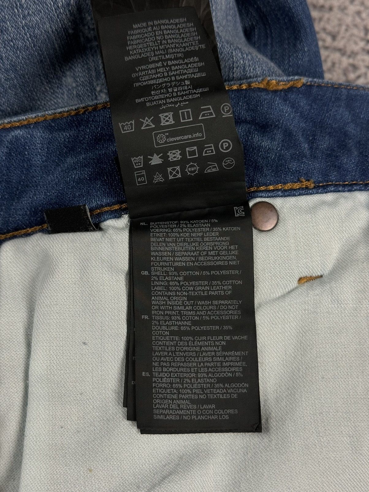 G-Star G STAR RAW 5620 3D Slim Blue Jeans Size US 32 / EU 48 - 20 Thumbnail