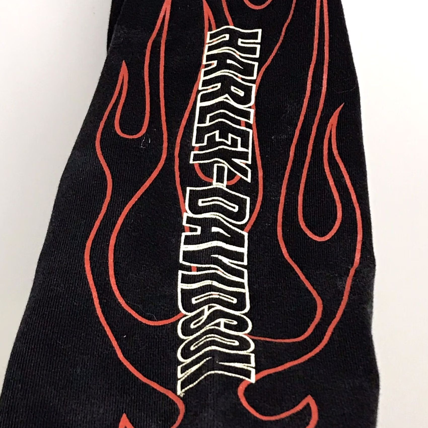 Harley Davidson Harley-Davidson Men Black Distressed Embroidered Long Sleeve Graphic T-Shirt 2XL Size US XXL / EU 58 / 5 - 7 Thumbnail