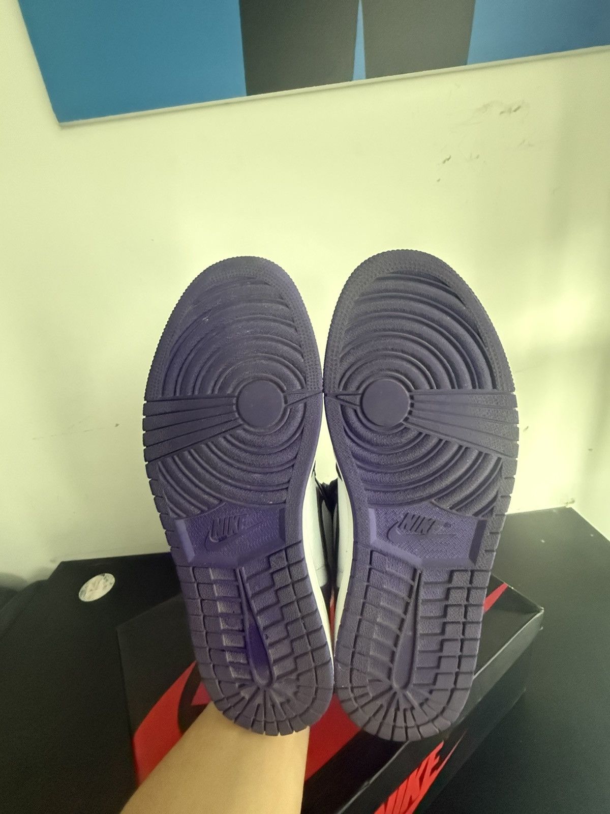 Jordan Brand Jordan 1 court purple Size US 10 / EU 43 - 7 Thumbnail
