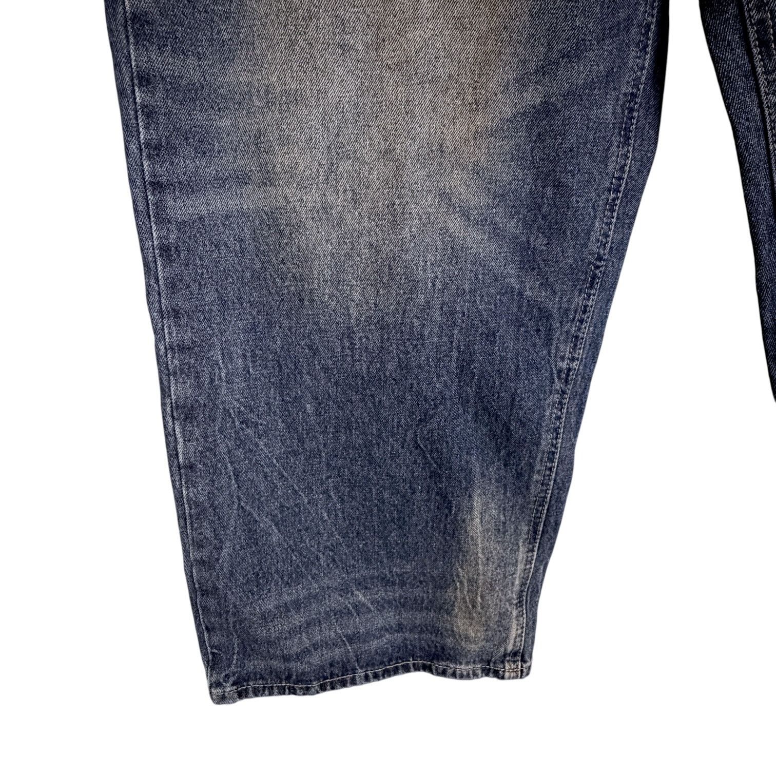 Empyre Empyre Unwind Denim Jeans Wide Leg Internal Drawstring 27 Size US 27 - 4 Thumbnail