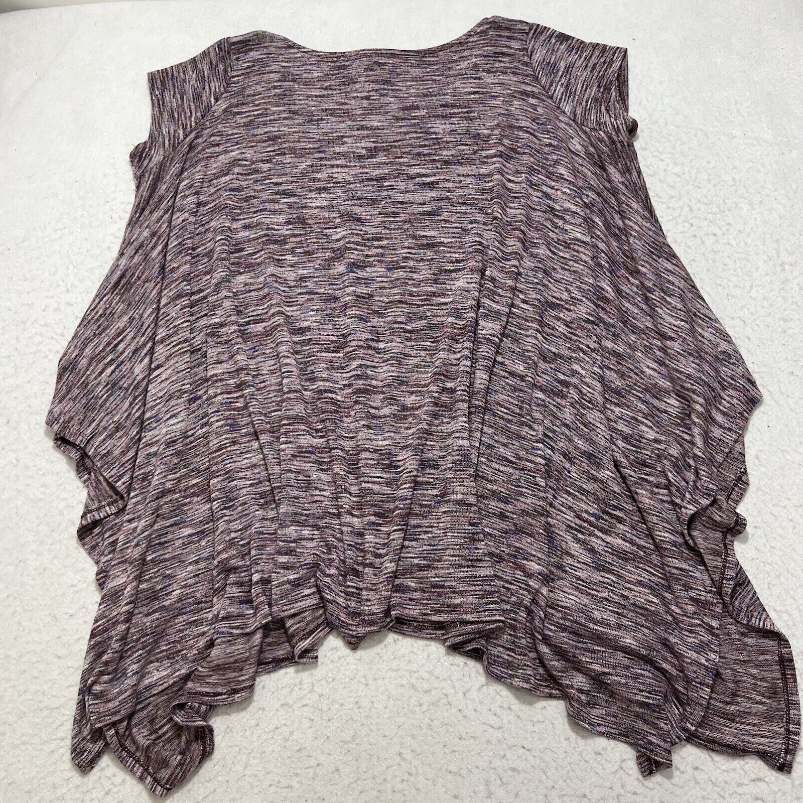 Target Basics Knox Rose Oversized Short Sleeve Ombre Purple Boho Sweater Size M / US 6-8 / IT 42-44 - 9 Thumbnail