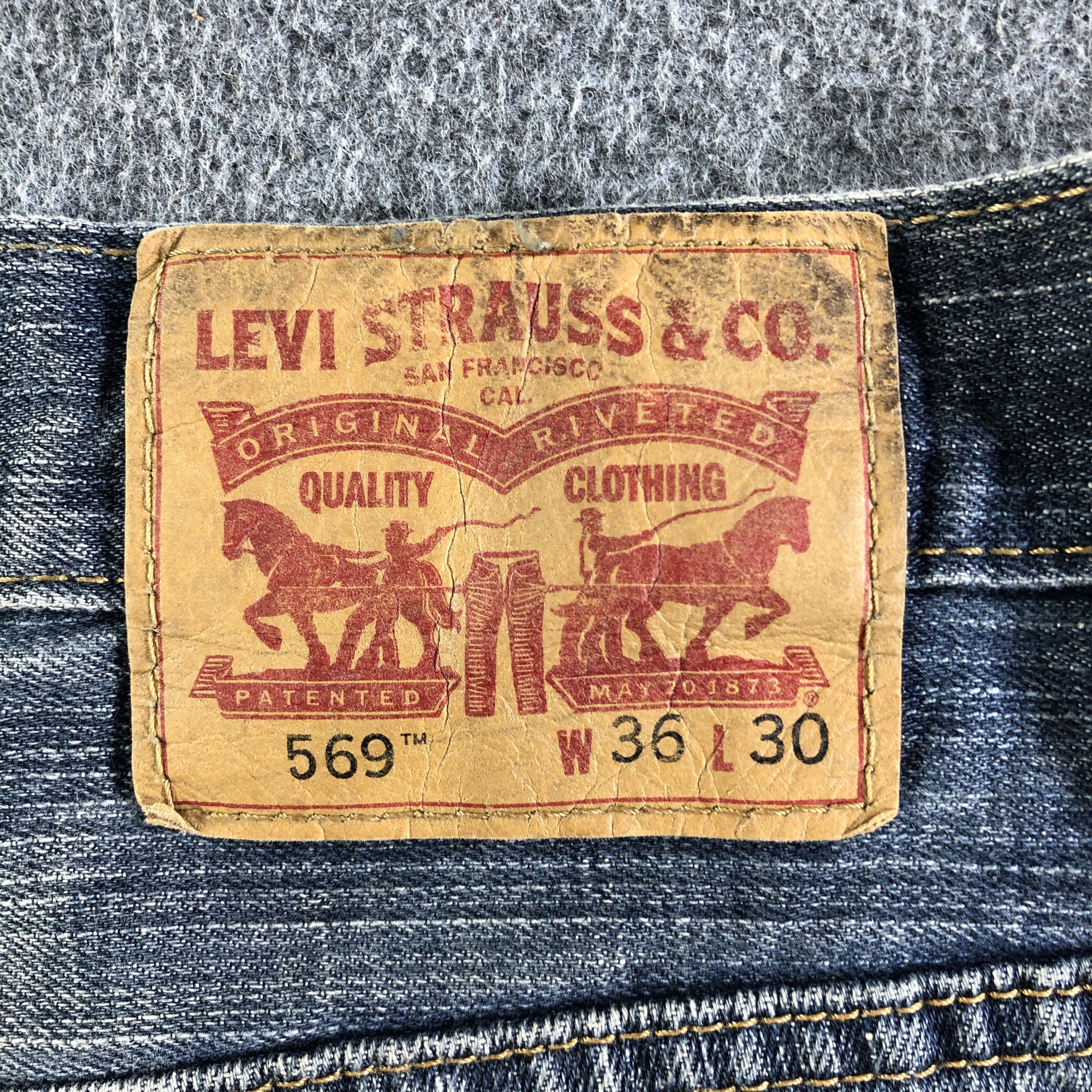 Levi's Vintage Levis 569 Jeans-J4401 Size US 39 - 5 Thumbnail