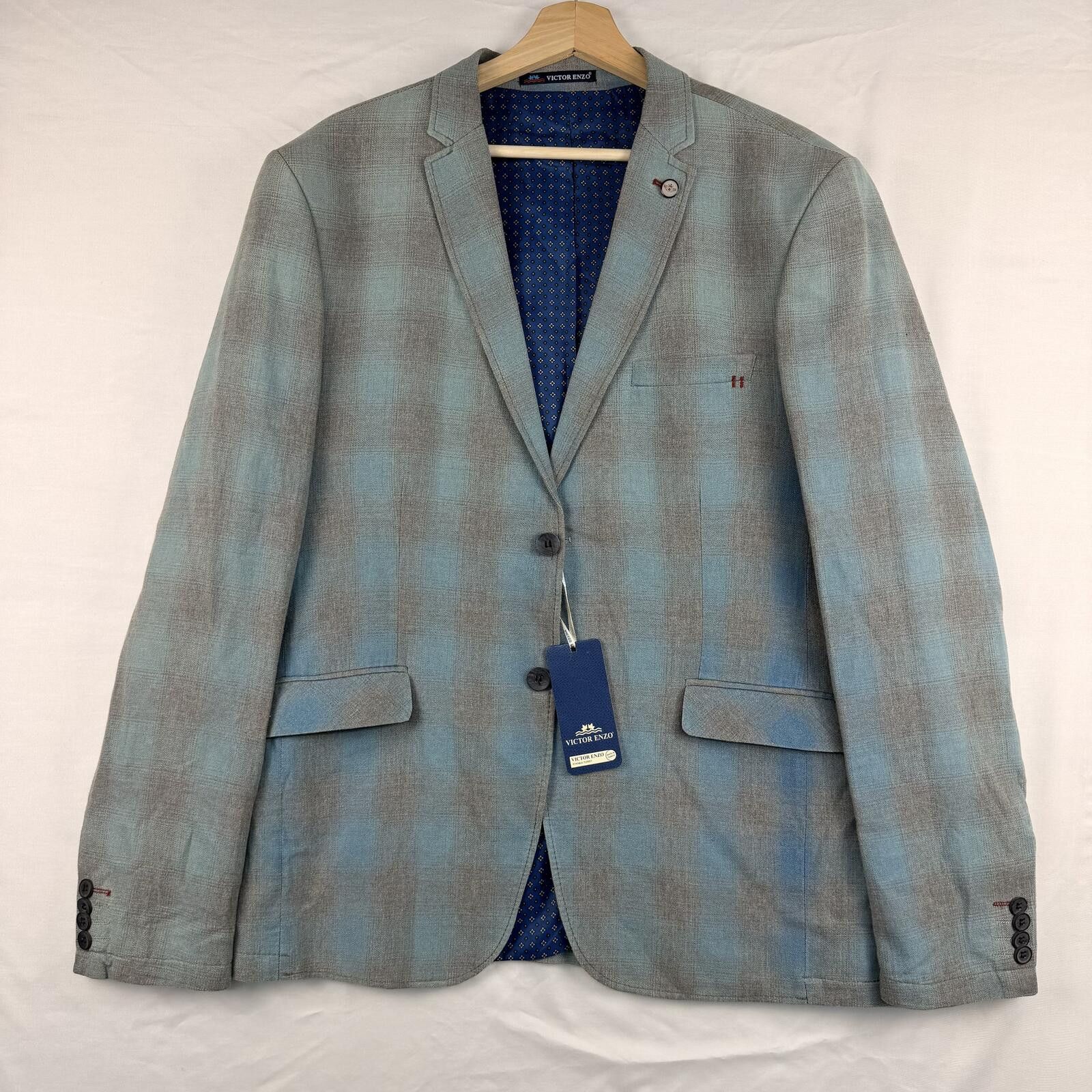 Other NEW Men’s Slim Fit Blazer Jacket -Smart Casual Size UK44 C25 Size 44R - 1 Thumbnail