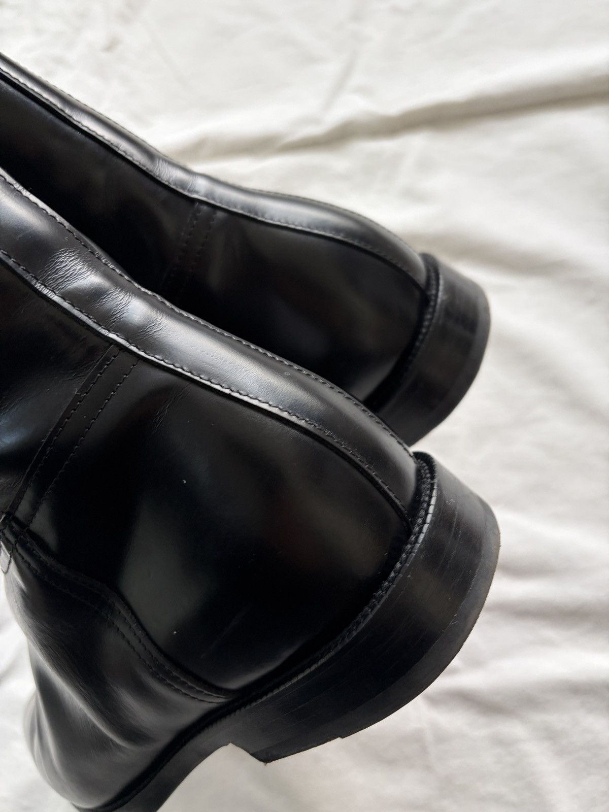 Dries Van Noten Dries Van Noten Black Leather Boots Size US 8 / EU 41 - 7 Thumbnail