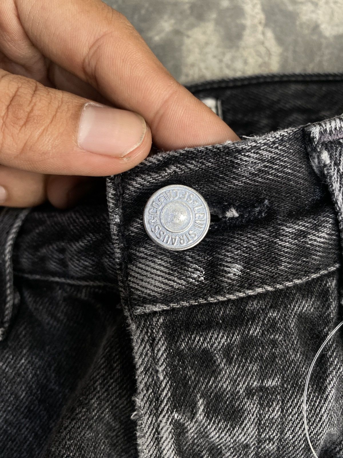 Levi's Vintage🔥Levi’s 501 Over Design Creation By Kousuke Matsui Size US 28 / EU 44 - 8 Thumbnail