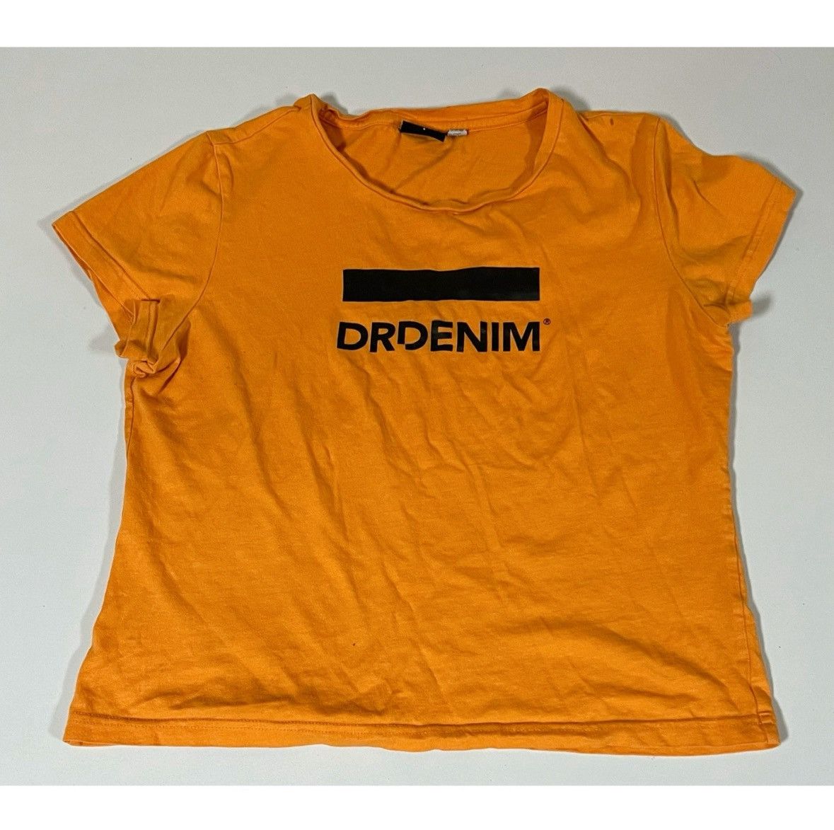 Dr. Denim Dr. Denim Orange Graphic Short Sleeve Tee T-Shirt Size S 🧡 Size US S / EU 44-46 / 1 - 2 Thumbnail