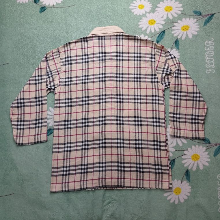 Burberry × Vintage Vintage Burberry London Nova Check Shirt Size US M / EU 48-50 / 2 - 2 Thumbnail
