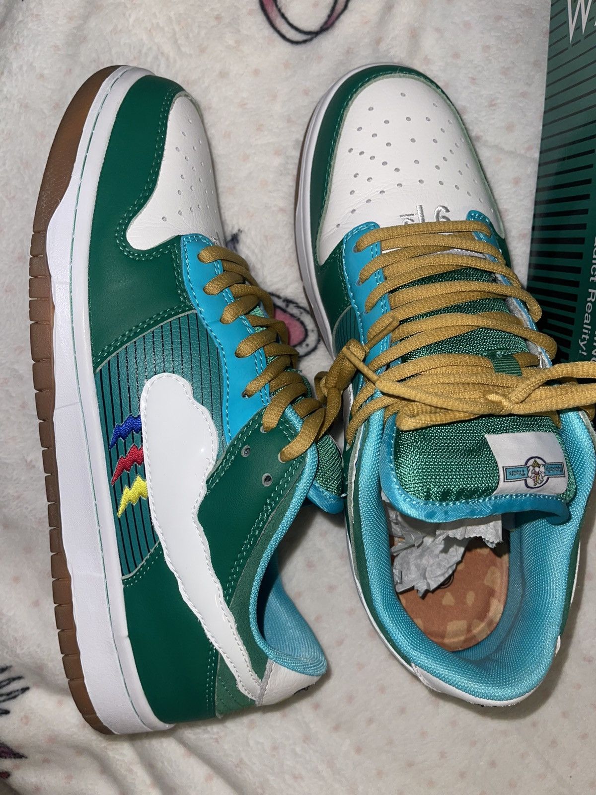 Other TheColorAlbum Menthol 91 Dunk Low 11.5 Size US 11.5 / EU 44-45 - 4 Thumbnail