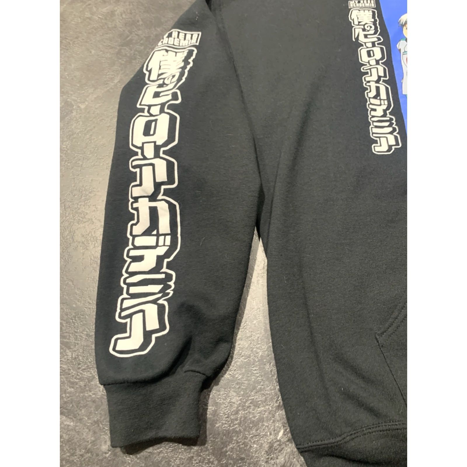 Vintage VINTAGE Funimation My Hero Academia Hoodie 2XL Black Pullover Drawstring Hero Unisex Adults Size US XXL / EU 58 / 5 - 4 Thumbnail